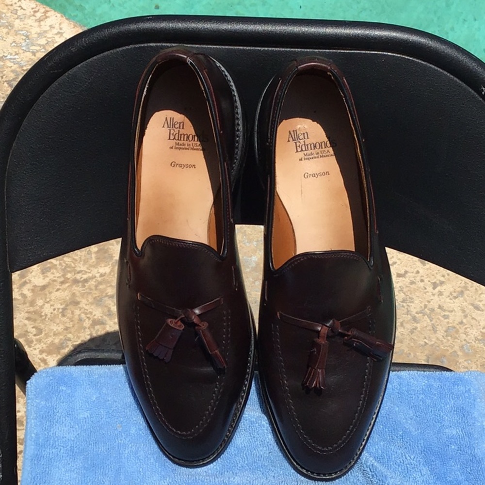 Allen Edmonds Shell Cordovan 10/D Used Conditions… - image 3